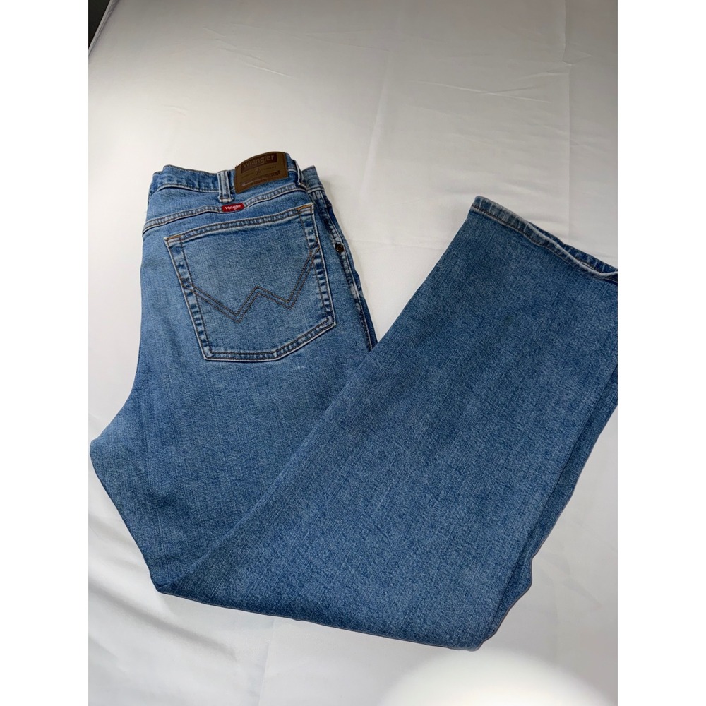 Wrangler Five Star Premium Denim Mens Straight Leg Jeans Blue 34x30 112361146